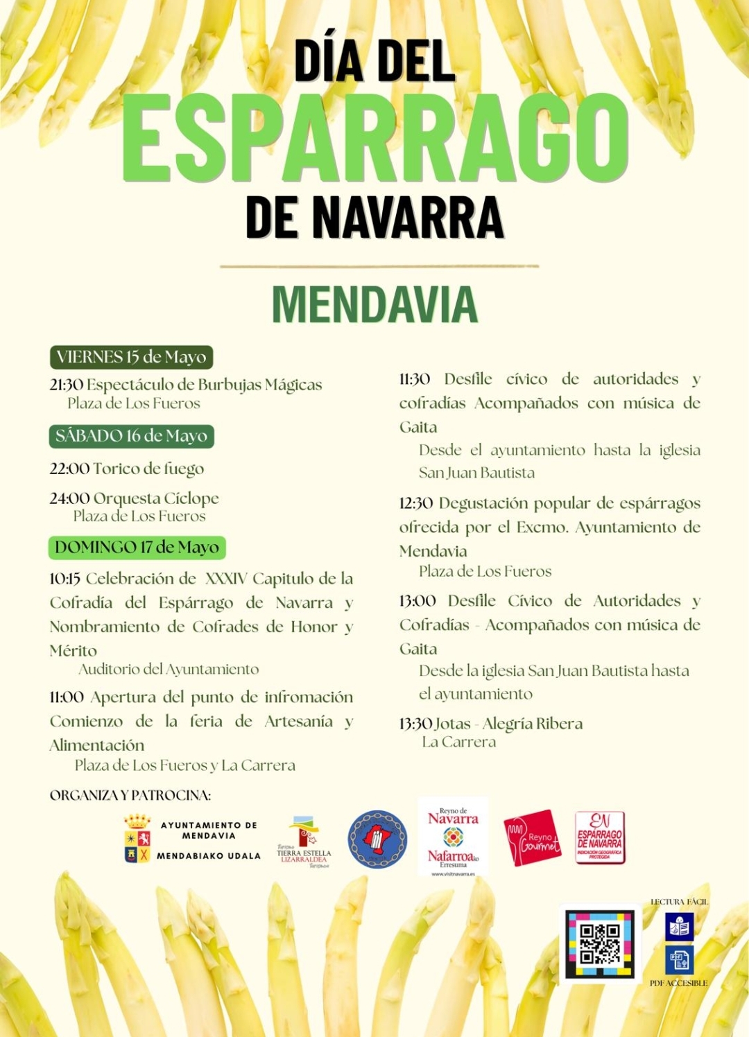 Día del Espárrago de Navarra en Mendavia (Mendavia)