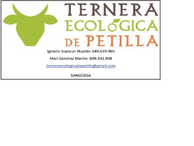 TERNERA ECOLÓGICA DE PETILLA (ZANGOZA)